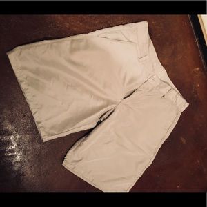 Boys IZOD Husky khaki shorts